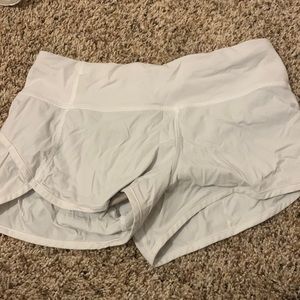 Lulu lemon speed up shorts